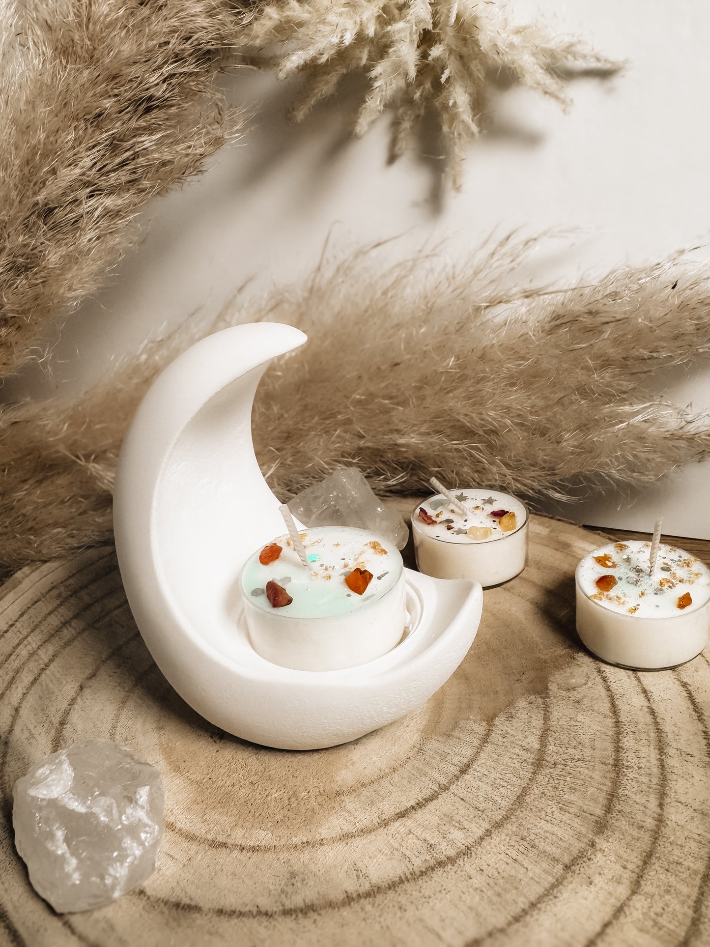 Moon - Candle Holder