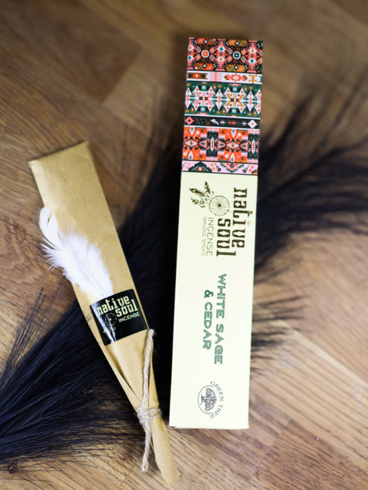 Räucherstäbchen Green Tree  Native Soul  White Sage & Cedar