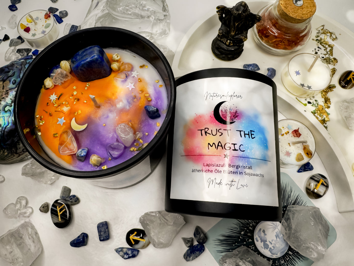 TRUST THE MAGIC - Kristallkerze-Manifestation