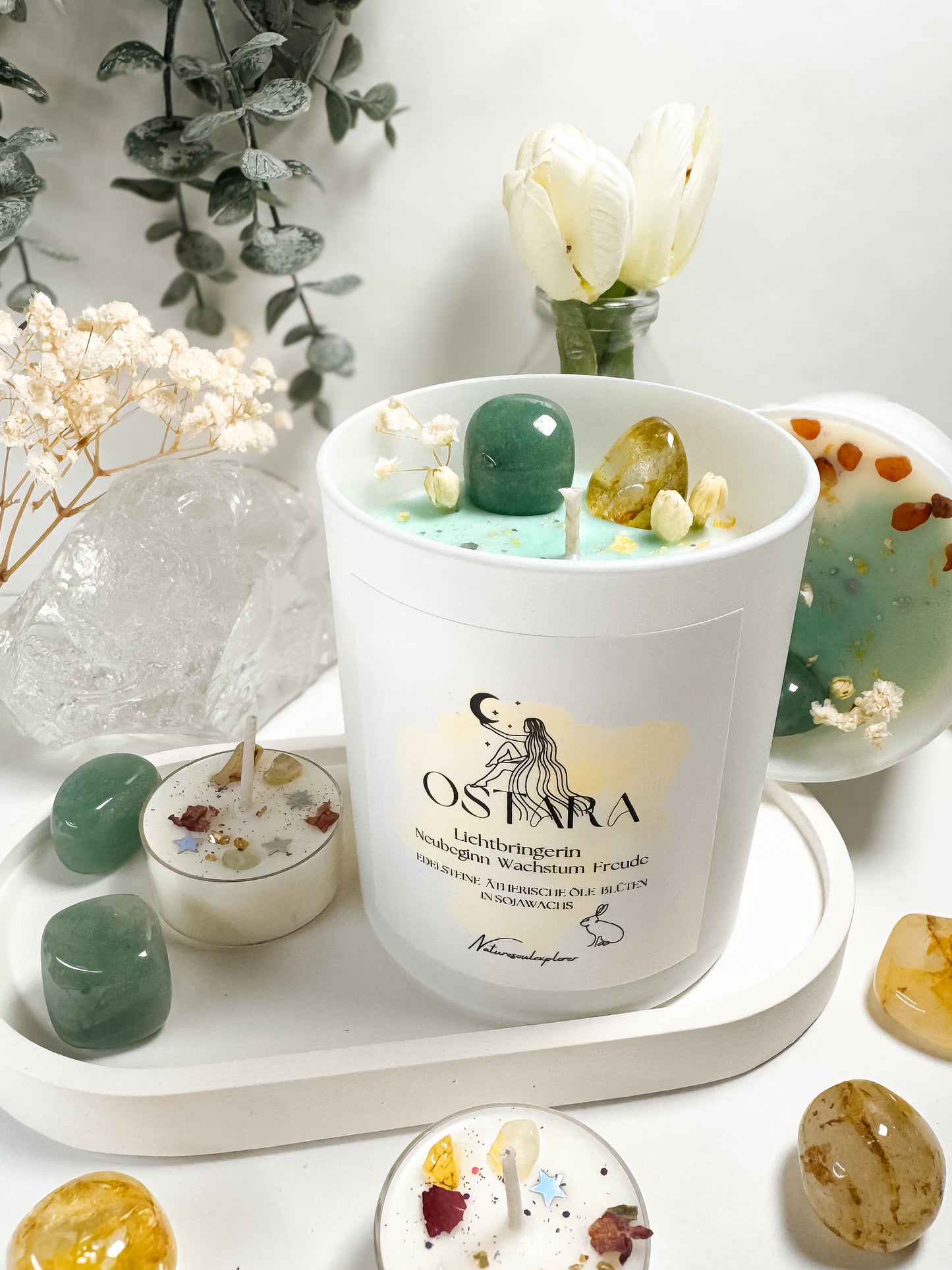 Kristallkerze OSTARA