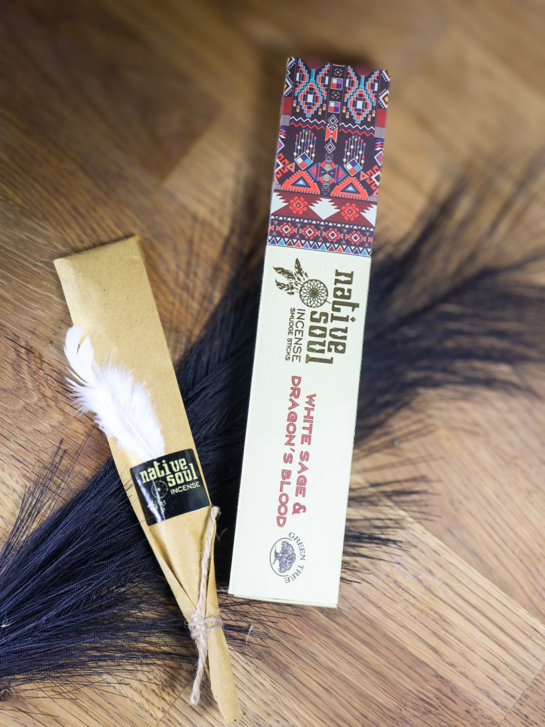 Räucherstäbchen Green Tree Native Soul White Saga & Dragon‘s Blood